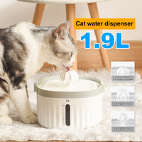 Distributeur deau automatique Bakeey Alimentation en eau silencieuse Abreuvoir pour animaux de compagnie à circulat