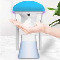 Distributeur de savon à Induction automatique 2 en 1 support de stérilisateur de brosse à dents laveuse en mousse sans c