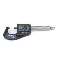 Ditron 511 0.001 mm Electronic Outside Micrometer 0-25 mm With Extra Large LCD Screen Digital Micrometer Electronic Digi
