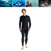 DIVE&SAIL 3mm Warm Neoprene Long Sleeve Wetsuit High Elasticity Wear-resistance Diving Suit Thermal Suit for Surfing Sno