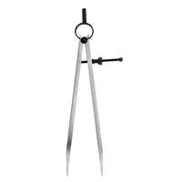 Diviseur daile de 8 pouces en cuir artisanat rotatif Scratch cuir artisanat meubles boussoles outils