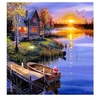 DIY 5D Diamant Peinture Paysage Art Artisanat Kit À La Main Décorations Murales Cadeaux pour Enfants Adulte