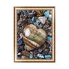 DIY 5D Plein Diamant Broderie Coeur Pierre Peinture Point De Croix Mur Décorations pour La Maison