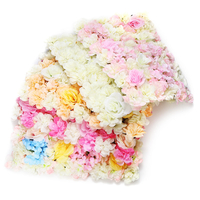 DIY Artificia Mariage Rose Fleur Panneau Toile de Fond Wall Road Arch Décorations