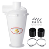 DIY Blanc SN50T6 Turbocompressé Cyclone Dépoussiéreur Cyclone Séparateur Industrail Vaccum Cleaner Filtre Ensemble