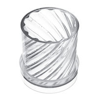 DIY Bougie Moules Spirale Rayures Cylindre À La Main Savon Moule Artisanat Fabrication Outil