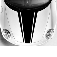 DIY Carrosserie Carrosserie Vinyle Racing Stripe Pinstripe Decal Autocollants 54CMx85CM