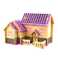 DIY Chansons aléatoires Pin Boîte à musique en bois Jouets en bois manuels assembler des cadeaux créatifs