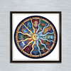 DIY Mandala série soleil diamant peintures broderie point de croix pleine couture décor à la maison