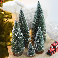 DIY Mini Arbre de Noël Petit Pin Cedar Placé dans le bureau Décoration dintérieur Décoration de Noël Cadeaux pour e