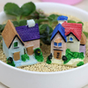 DIY Moss Micro Paysage Mini Escalier Blanc Décoration Jardin Pot De Fleur Plante Décor