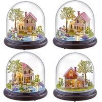DIY Music Box Poupées Maison Dollhouse À La Main Miniature Enfants Kits Jouet Cadeau