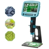 DM01 4, 3 pouces Écran LCD HD 5.0MP 800X Portable USB Numérique LCD Microscope Réglable Haute Luminosité 8 LED