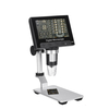 DM5 1000X 4.3 pouces 1080P Caméra loupe de microscope USB numérique avec lumières 8LED et support