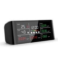 DM69 analyseur de qualité de lair Portable écran daffichage commun numérique CO2 PM2.5 PM10 HCHO TOVC détecteu