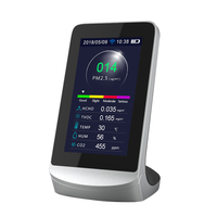 DM72B-wifi Détecteur de qualité de lair WIFI Infrarouge Dioxyde de carbone CO2 Poussière PM2.5 PM1.0 PM10 HCHO Déte
