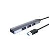 DM CHB056 4 en 1 Hub USB Station daccueil Adaptateur USB avec 3 USB 2.0 1 USB 3.0 pour PC portable Matebook Macbook