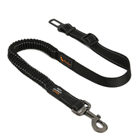 DODOPET 74-142cm Laisses Réglables Pour Animaux De Compagnie Chien De Voiture Ceinture Corde De Traction Corde Marche Co
