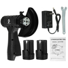 Doersupp 16.8V 550W Mini Machine de polissage de meuleuse dangle électrique 19500 tr / min outil de polissage puiss