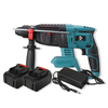 Doersupp Brushless Électrique Hammer Perceuse Batterie Indicateur Rotatif Sans Fil Hammer Perceuse À Impact Outil Électr