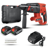 Doersupp 588VF sans fil sans balais rechargeable électrique Hammer perceuse électrique ménage W/1pc/2pcs Batterie EU/US