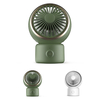 DOKIY Ventilateur de bureau USB de refroidissement portable à 3 vitesses avec rotation réglable à 120 ° pour le bureau d
