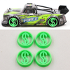 DopRC 22mm Diamètre USD Style Roues pour Wltoys 1/28 284131 K989 K979 K999 Véhicules Modèle Pièces