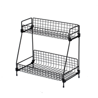 Dortoir de cuisine multifonctionnel de boîte de rangement de support de maquillage avec des supports de bureau de livre