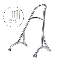 Dossier de sissy bar pour passager court pour Harley Sportster XL Iron Nightster 883 1200 Quarante-huit 48 2004-2017