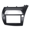 Double 2 DIN autoradio Fascia Radio cadre de panneau stéréo pour Honda Civic Hatchback 2006-2011 RHD