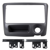 Double 2 DIN panneau stéréo de voiture CD DVD cadre cadre garniture de façade pour Toyota Vitz Yaris Echo 1999-2005