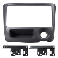 Double 2 DIN panneau stéréo de voiture CD DVD cadre cadre garniture de façade pour Toyota Vitz Yaris Echo 1999-2005