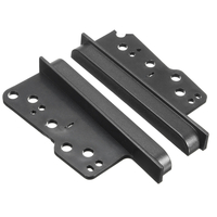 Double 2 Din voiture panneau stéréo Fascia Radio DVD tableau de bord montage kit cadre Cadre panneau de radio pour Toyot