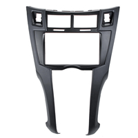 Double 2Din Voiture Stéréo Radio Cadre Fascia Couverture Garniture Kit Panneau Pour Toyota Yaris Vitz Platz 2005-2011