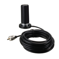 Double Bande câble de base magnétique de bâti de radio mobile dantenne de voiture de véhicule w / Sucker