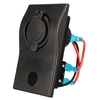 Double chargeur de voiture USB recharge noir universel 12v 24v pour les téléphones mobiles gps