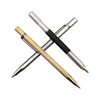 Double extrémité pointue en acier au tungstène pointe traceur Clip stylo céramique verre coque métal Construction outils