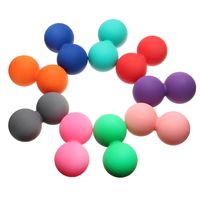 Double lacrosse Tools for Myofascial Release Physiothérapie Balle de massage en forme d
