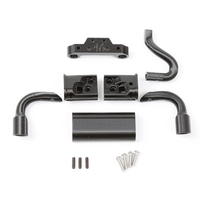Double tuyau bilatéral bilatéral déchappement de GRC pour des pièces de voiture de SCX10 90027 90046 Rc
