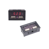Double USB 5V 2A DC 8-48V Voltmètre Voltmètre Volt Testeur 12V 24V 36V 48V Voiture Plomb-acide Lithium Batterie Capacité