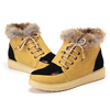 Doublure en fourrure en fourrure à lhiver Tenir le coton chaud Ankel Bottes de neige