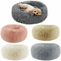 Doux chiot chat chien lit pour animaux de compagnie grotte maison de couchage tapis coussin chaud lavable fournitures po