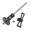 Dovetail Jig Wheel Marking Gauge Tool Set Woodworking Scriber Aluminum Alloy Linear Drawing Mortise Measuring Ruler Wood