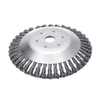Dépileur de brosse de coupeur de brosse dherbe de tête de trimmer de fil dacier de 200mm plat désherbant le pl