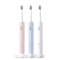 DR.BEI BET-C01 Brosse à Dents Électrique Sonique Rechargeable Adulte IPX7 Étanche Automatique 2 Modes de Nettoyage Rappe
