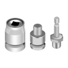 Drill Adapter Set Electric Hammer Conversion Heavy-Duty Metal Material 41mm 35mm 50mm Impact Driver Converter Enhanced E