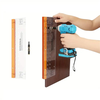 Drill gauge Bake lite Acrylic Door Hinge Drilling Positioning Plate Multifunctional Door Hinge Drilling Vertical Hole Po