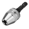 Drillpro 0.5-4mm Mandrin Keyless Chuck 1/4 Pouce Hex Nickel Nickel Forage Mandrin Adaptateur