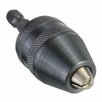 Drillpro 0.5-8mm 1/4 Pouce Tige Hexagonale Sans Clé Mandrin de Serrage Perceuse Tournevis Impact Conducteur Adapteur