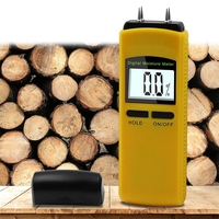 Drillpro 10-40% Digital LCD Affichage Humidimètre en bois Testeur dhumidité Détecteur dhumidité du bois